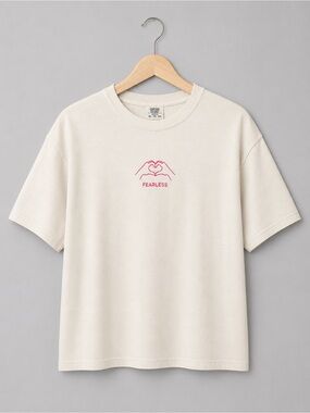 Comfort colors Taylor swift fearless crop t shirt